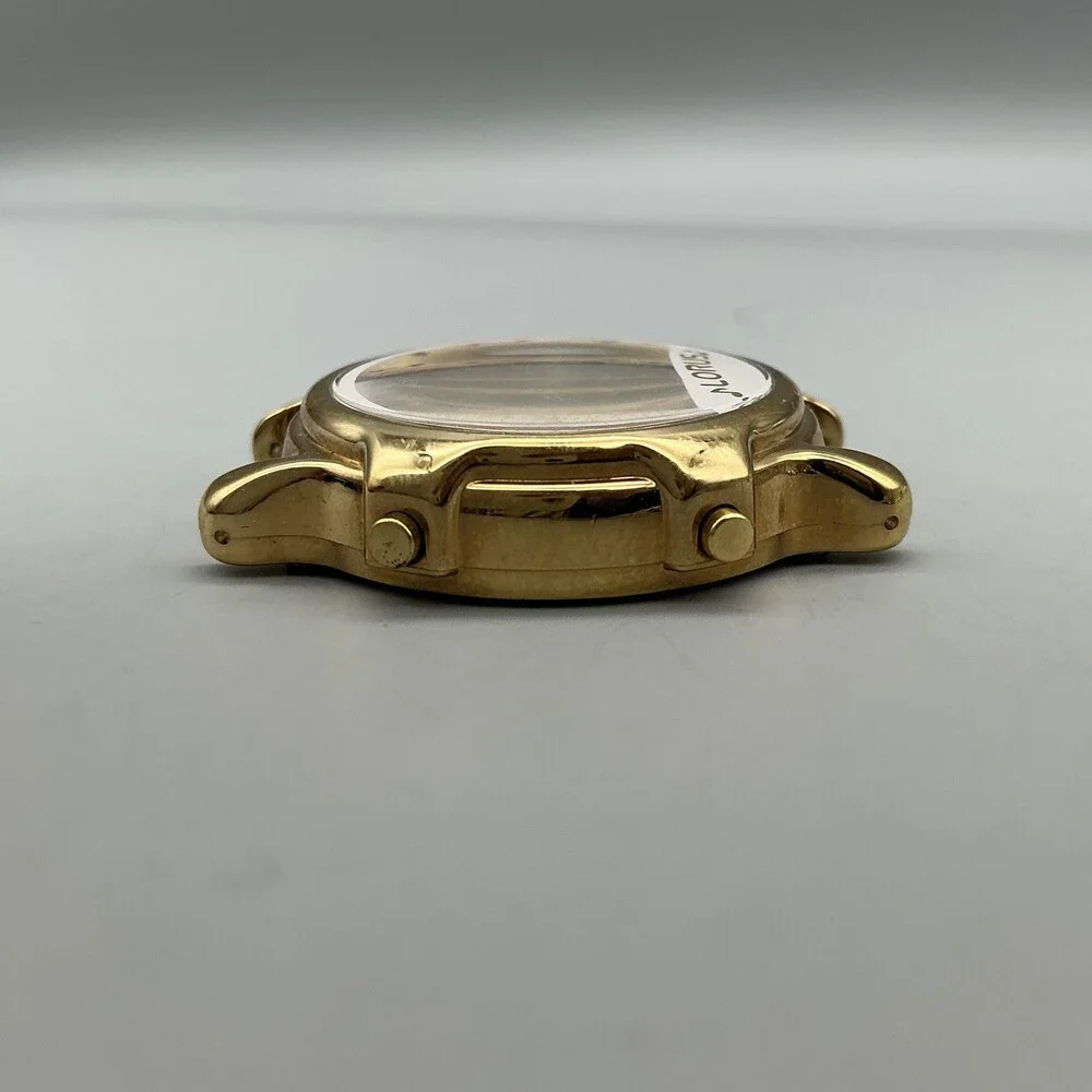 Vtg Lorus Musical Mickey Mouse Boys Watch 33mm Gold Tone For Parts Not Running